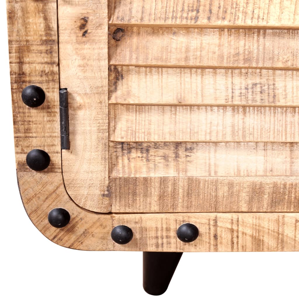 Meuble TV en bois de Manguier Industriel-La-Fabrique-Industrielle