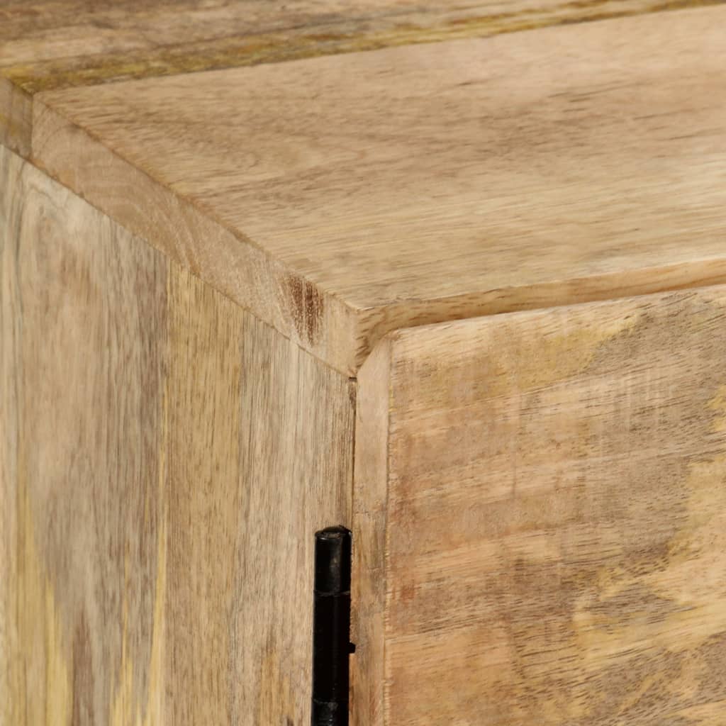 Meuble TV en Bois de Manguier et Métal-La-Fabrique-Industrielle