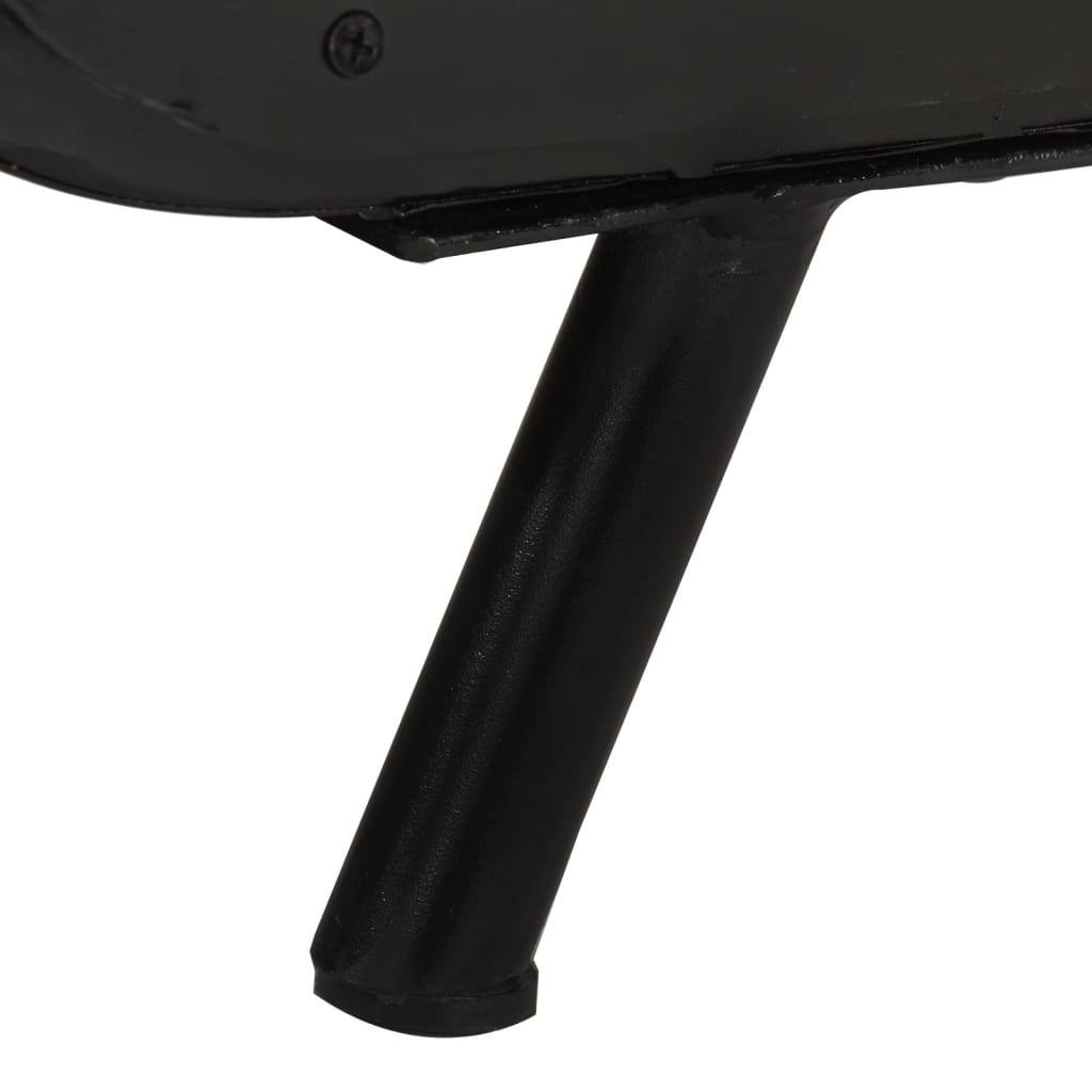 Meuble TV en Bois de Récupération et Fer Noir-La-Fabrique-Industrielle