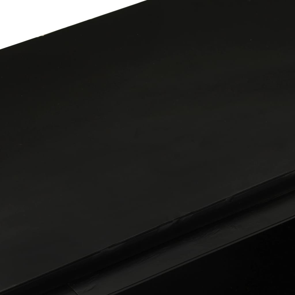 Meuble TV en Bois de Récupération et Fer Noir-La-Fabrique-Industrielle