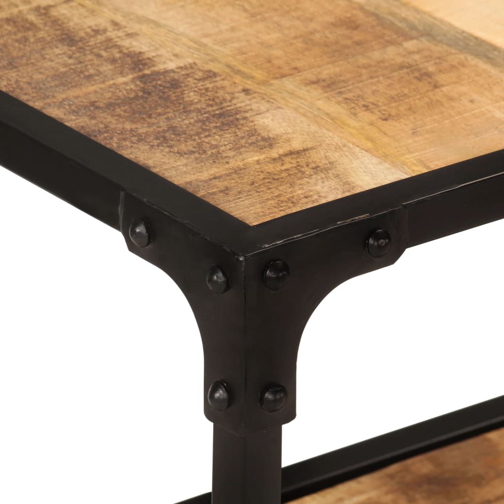 Meuble TV en Bois et Fer Massif-La-Fabrique-Industrielle