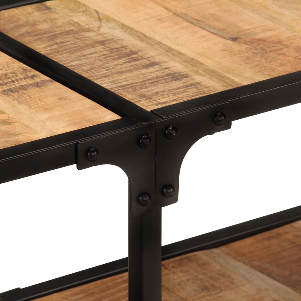 Meuble TV en Bois et Fer Massif-La-Fabrique-Industrielle