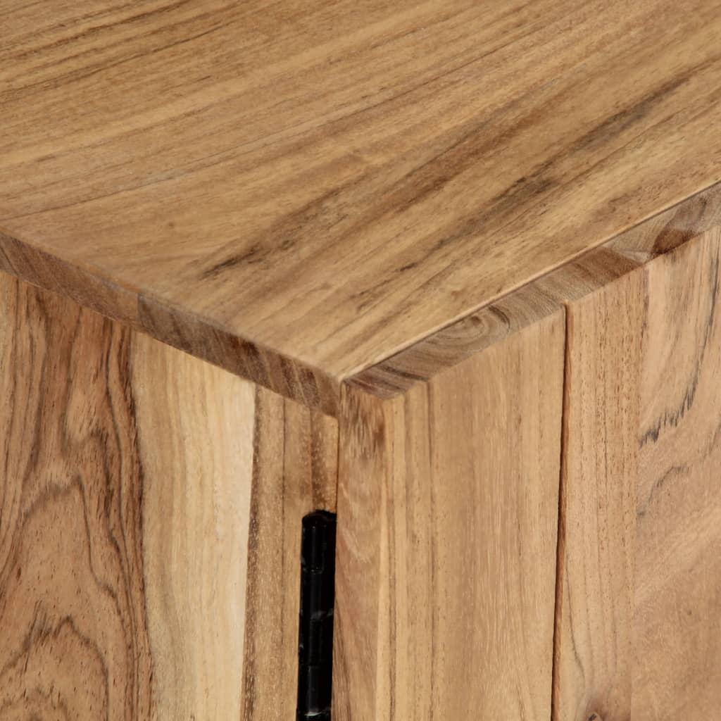 Meuble TV en Bois et Métal Acacia-La-Fabrique-Industrielle