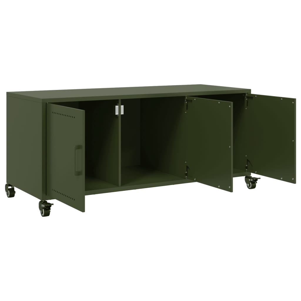 Meuble TV en Métal Design Olive-La-Fabrique-Industrielle