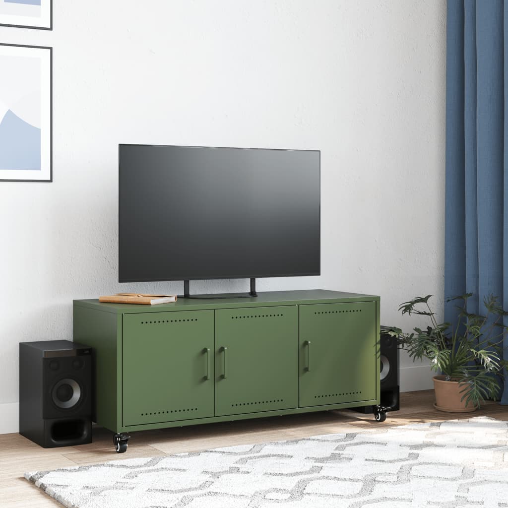 Meuble TV en Métal Design Olive-La-Fabrique-Industrielle