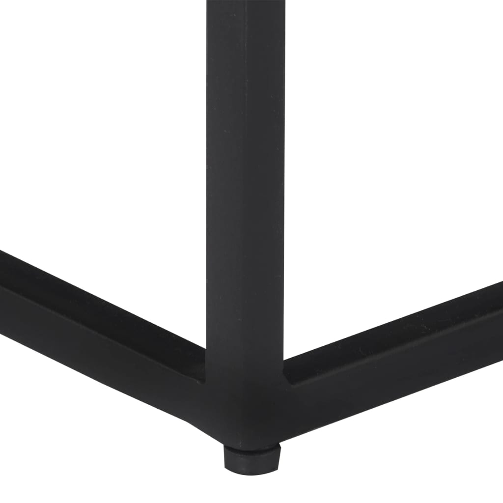 Meuble TV en Teck Massif au Style Industriel-La-Fabrique-Industrielle