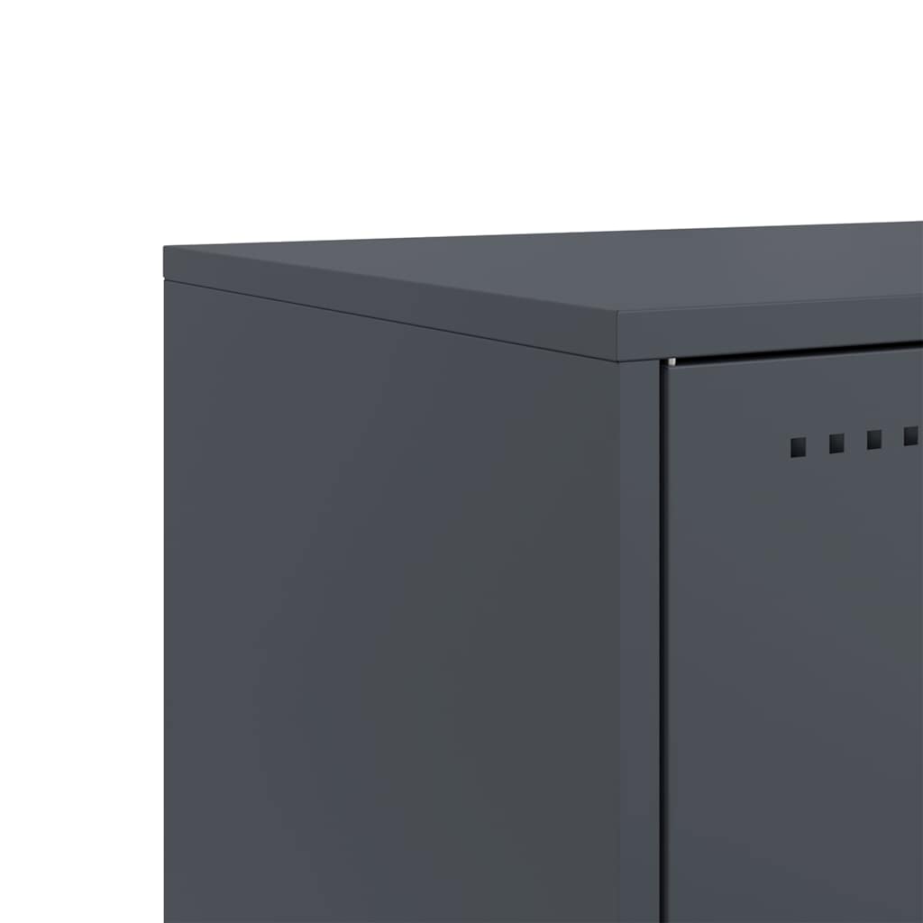 Meuble TV en acier au style industriel-La-Fabrique-Industrielle