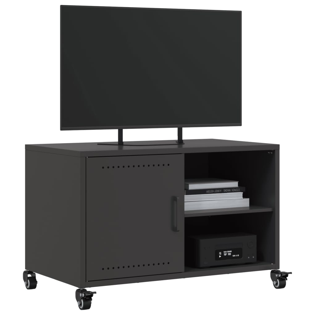 Meuble TV en acier style loft industriel-La-Fabrique-Industrielle