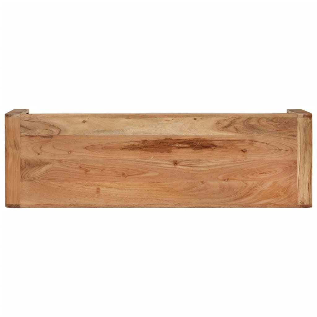 Meuble TV en bois d'acacia massif-La-Fabrique-Industrielle