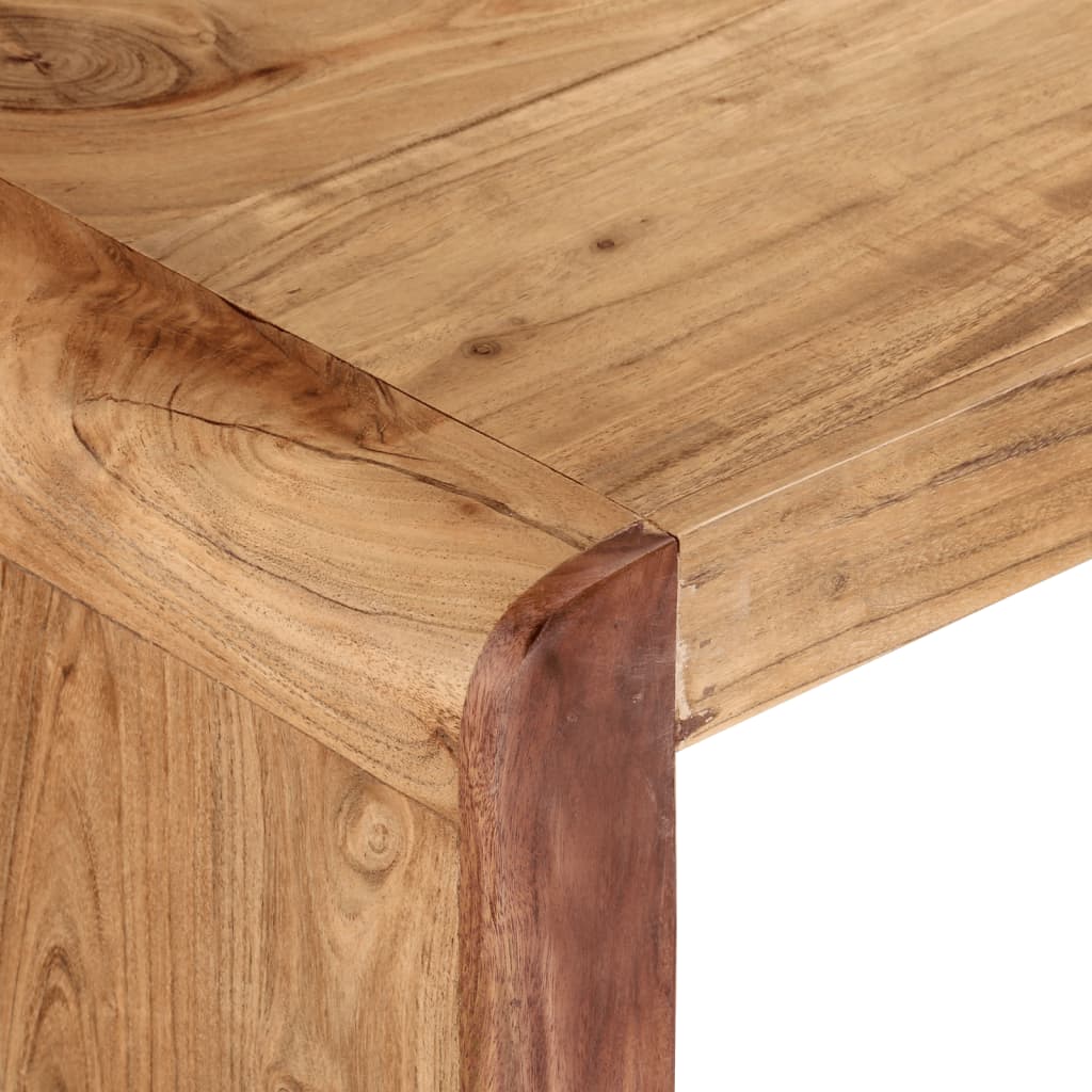 Meuble TV en bois d'acacia massif-La-Fabrique-Industrielle