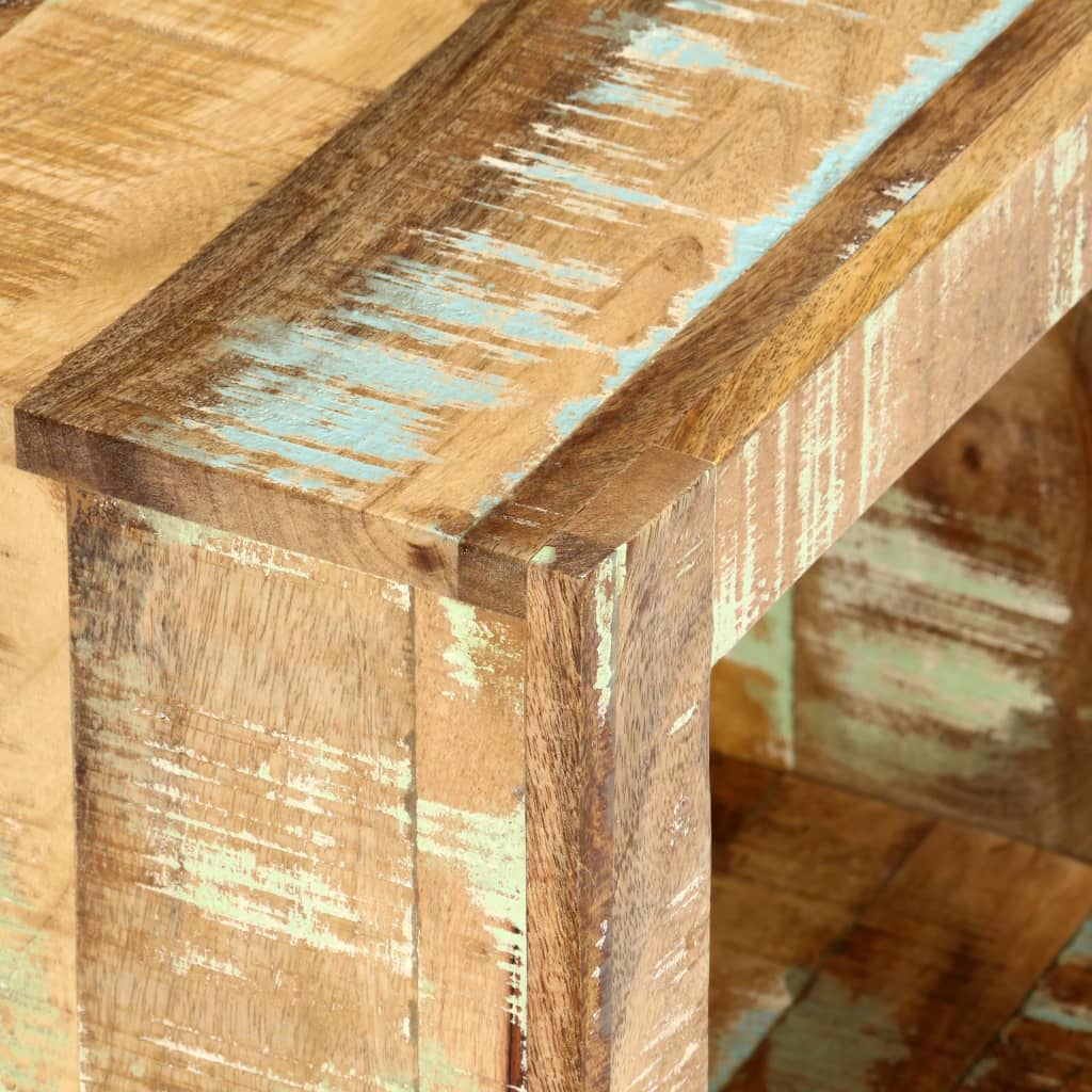 Meuble TV en bois de récupération au style industriel 120 cm-La-Fabrique-Industrielle