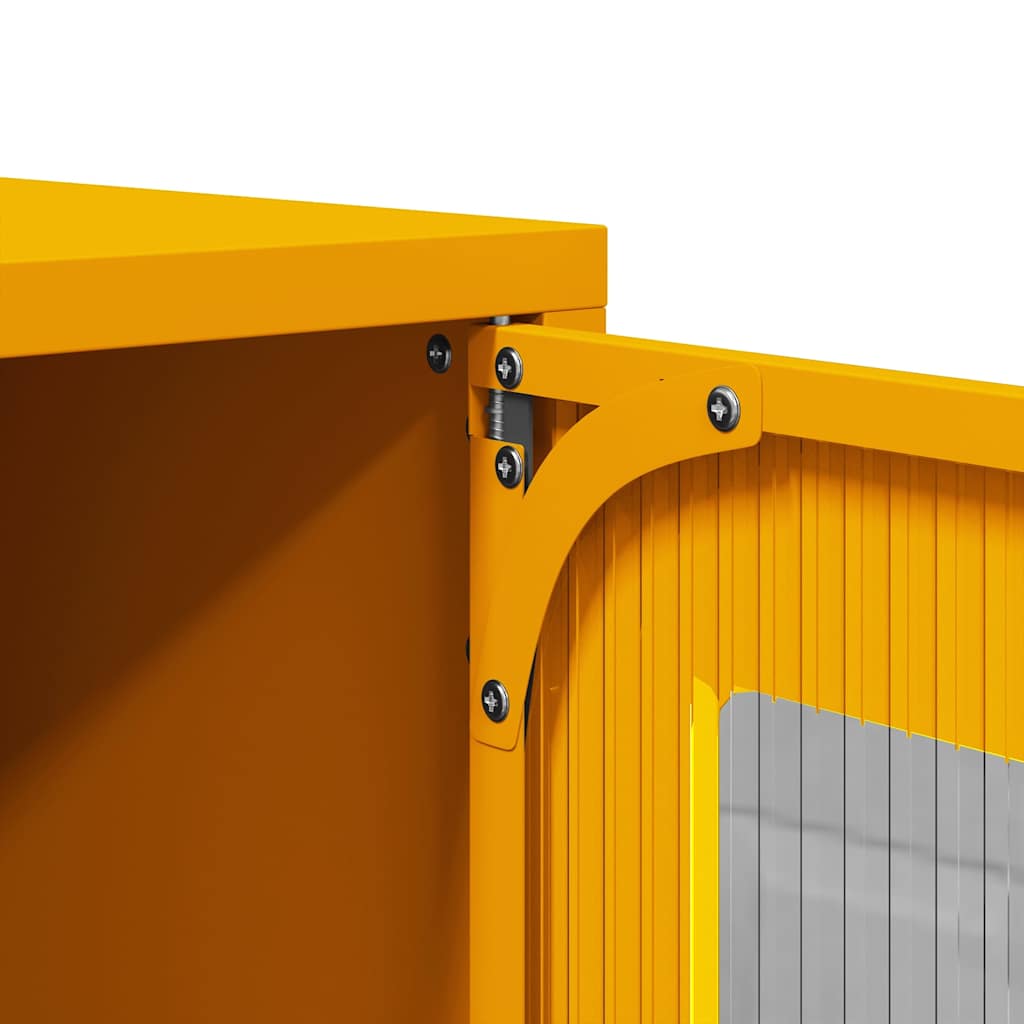 Meuble TV en fer forgé au design industriel-La-Fabrique-Industrielle