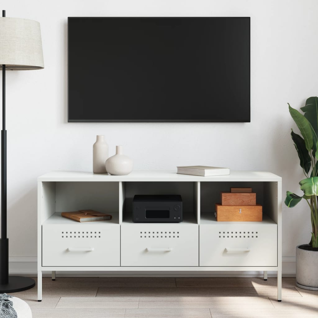 Meuble Télé en Acier au Style Industriel-La-Fabrique-Industrielle