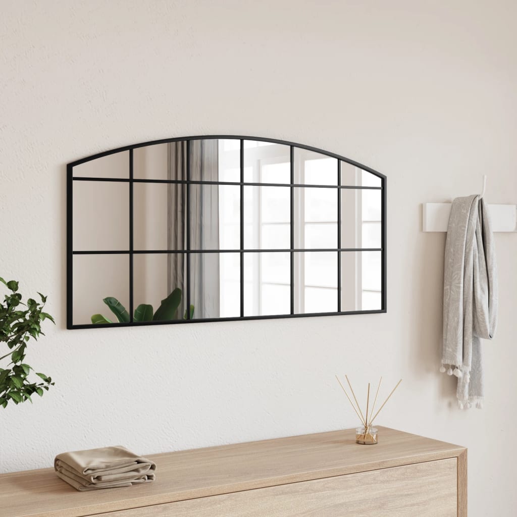 Miroir Industriel Verrière en Fer-1-100 x 50 cm-La-Fabrique-Industrielle
