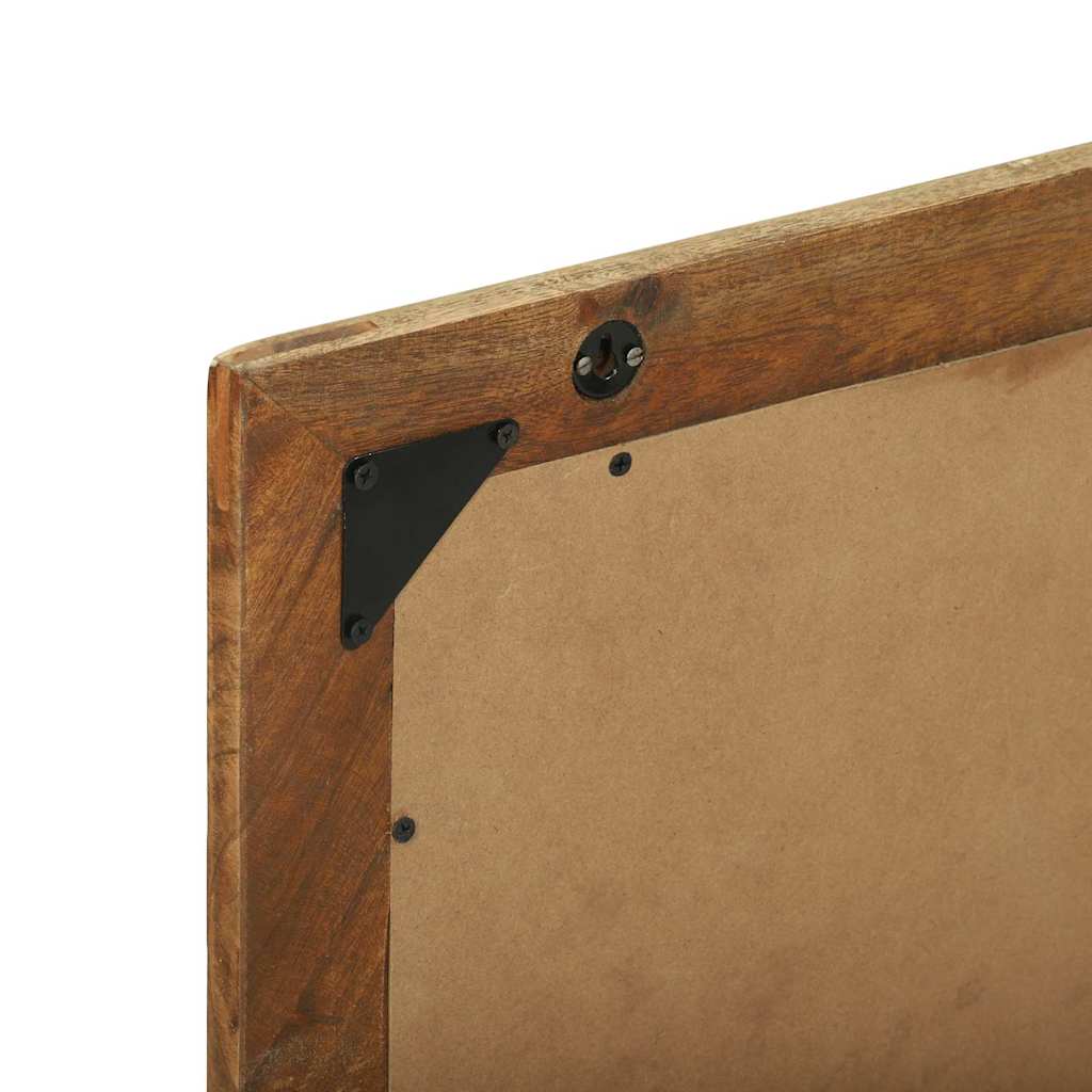 Miroir Industriel en Bois Recyclé-La-Fabrique-Industrielle