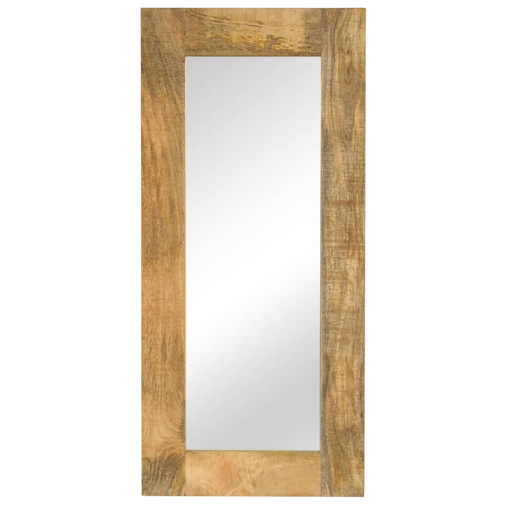 Miroir Industriel en Bois de Manguier Massif-1-50 x 110 cm-La-Fabrique-Industrielle