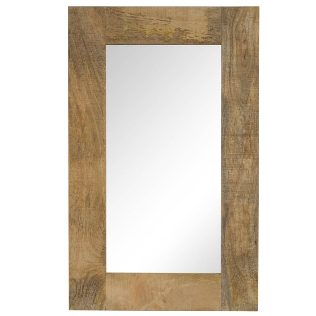 Miroir Industriel en Bois de Manguier Massif-1-50 x 80 cm-La-Fabrique-Industrielle