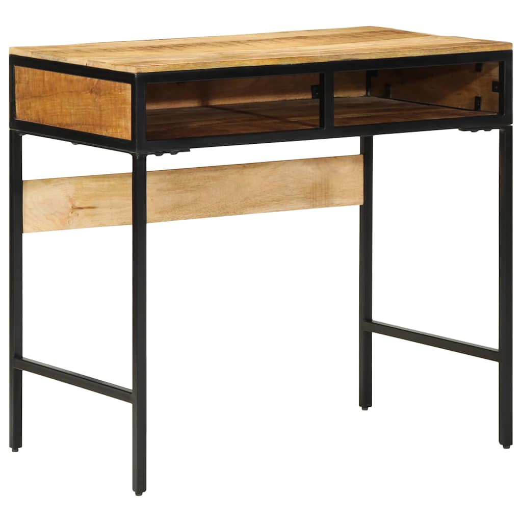 Petit Bureau Industriel en Bois de Manguier-La-Fabrique-Industrielle