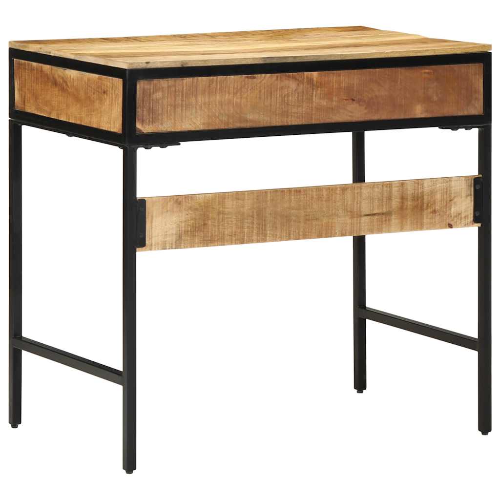 Petit Bureau Industriel en Bois de Manguier-La-Fabrique-Industrielle