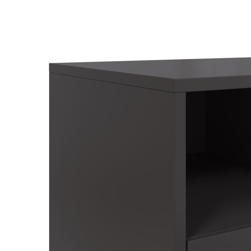 Petit Meuble TV en acier laminé-La-Fabrique-Industrielle