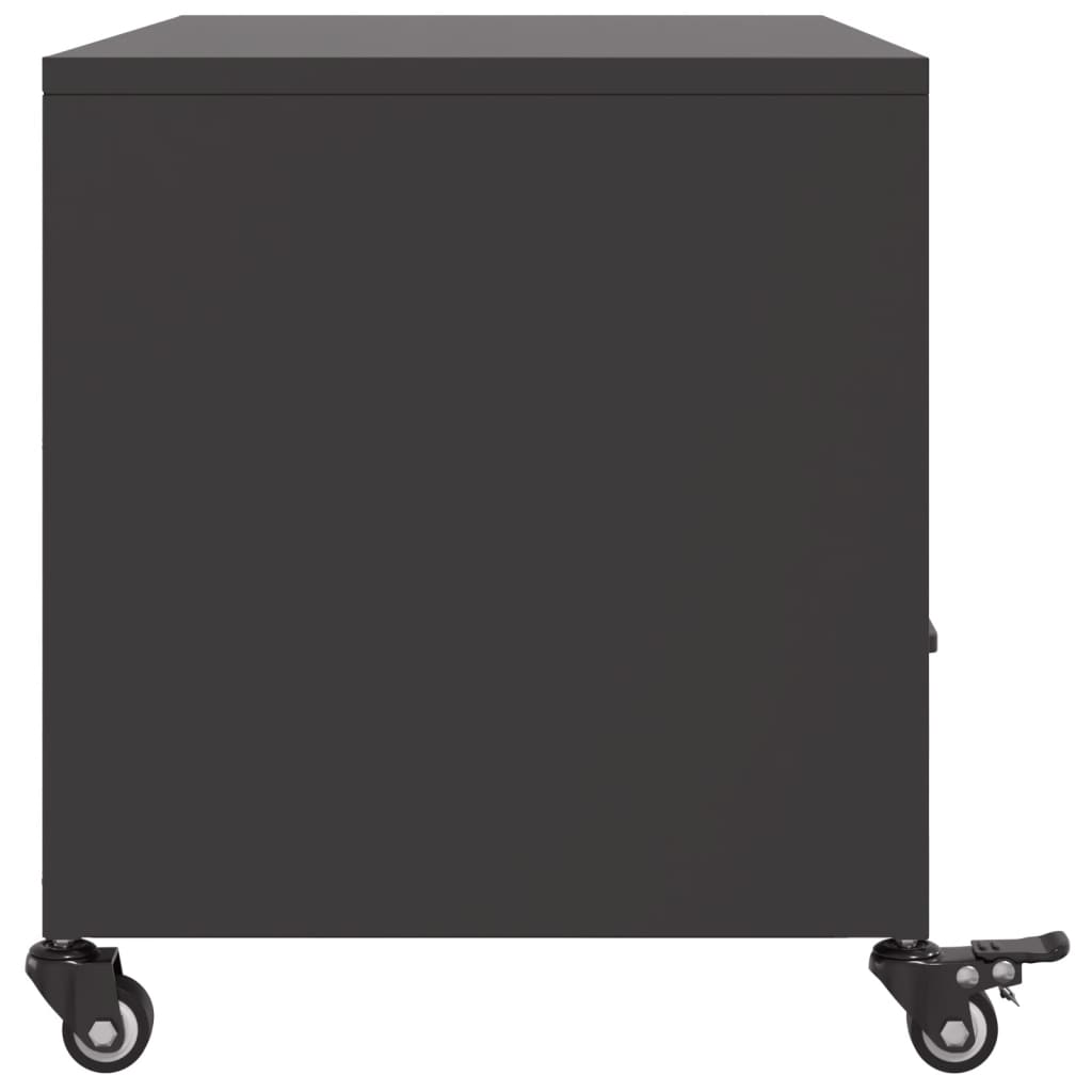 Petit Meuble TV en acier laminé-La-Fabrique-Industrielle