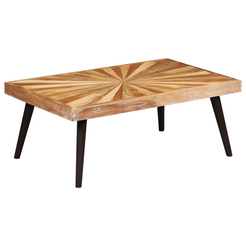 Petite Table Basse en Bois de Manguier Massif-La-Fabrique-Industrielle