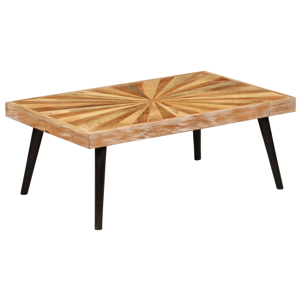 Petite Table Basse en Bois de Manguier Massif-La-Fabrique-Industrielle