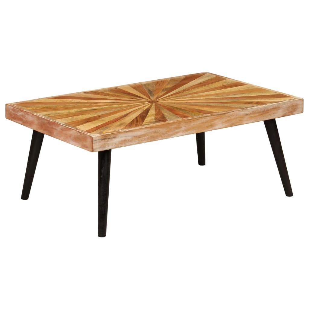 Petite Table Basse en Bois de Manguier Massif-La-Fabrique-Industrielle