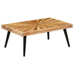 Petite Table Basse en Bois de Manguier Massif-La-Fabrique-Industrielle