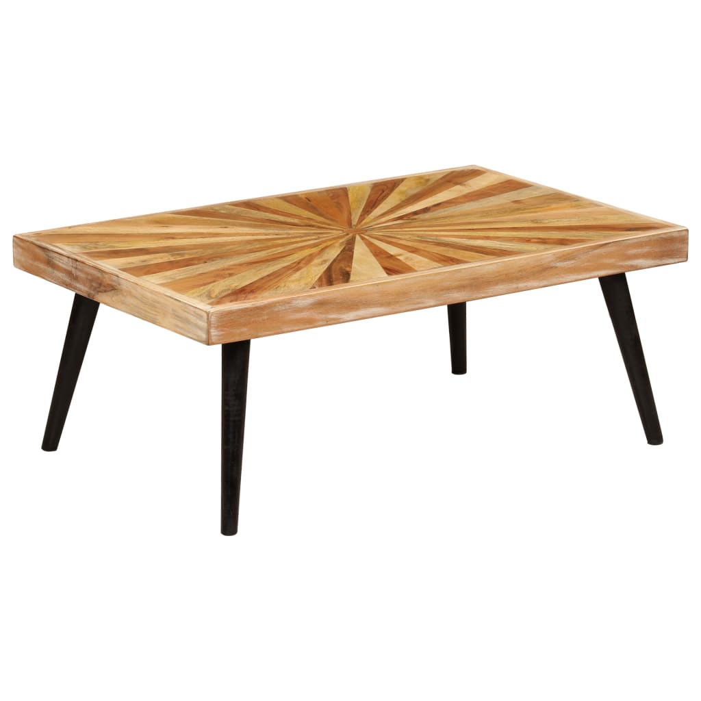 Petite Table Basse en Bois de Manguier Massif-La-Fabrique-Industrielle