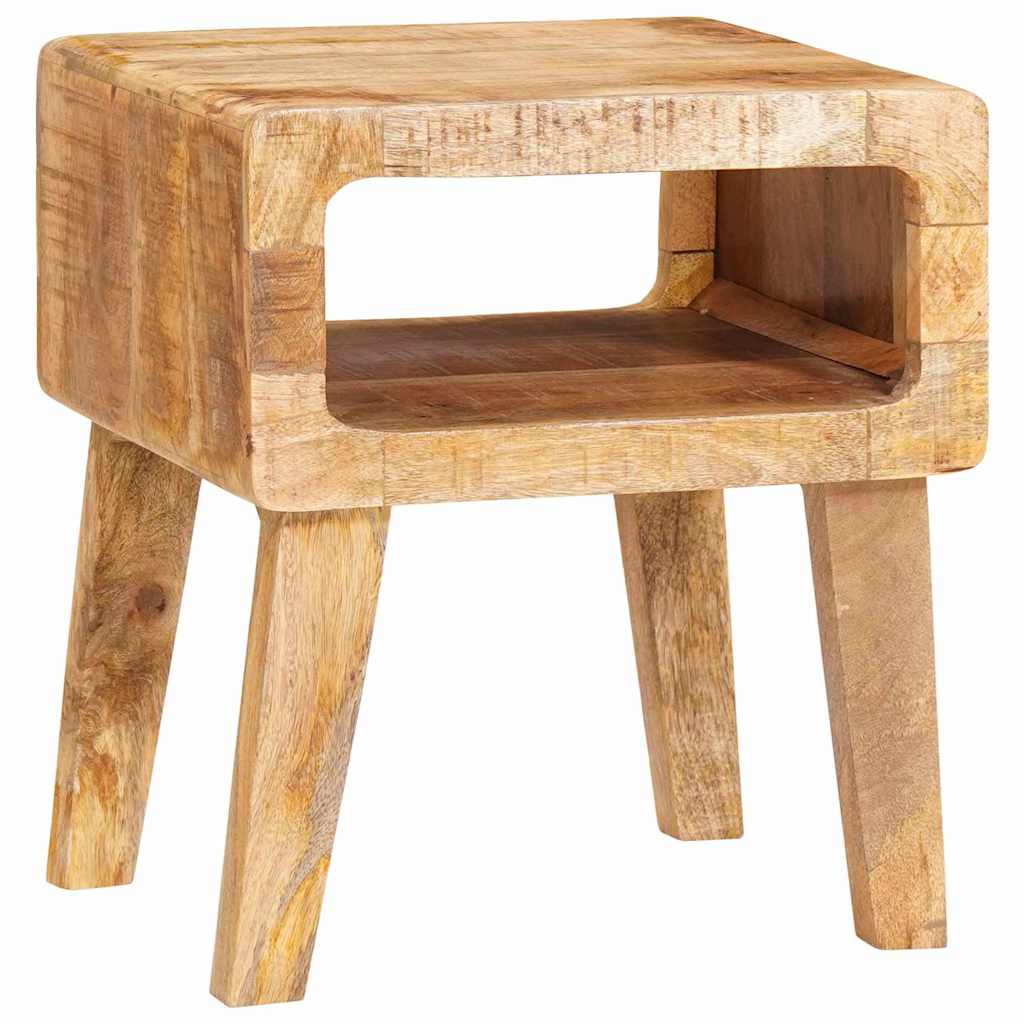 Petite Table d'Appoint Industrielle en Bois de Manguier-La-Fabrique-Industrielle