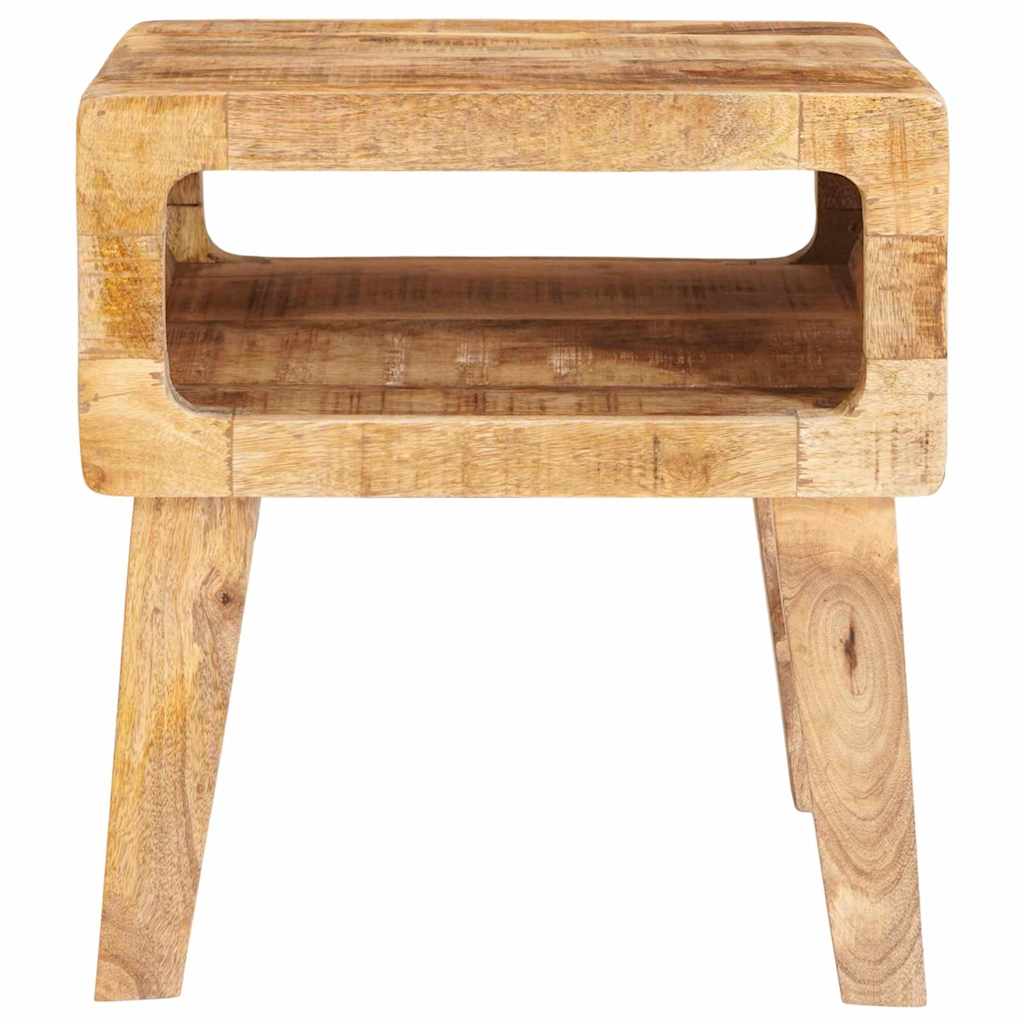 Petite Table d'Appoint Industrielle en Bois de Manguier-La-Fabrique-Industrielle
