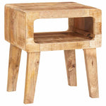 Petite Table d'Appoint Industrielle en Bois de Manguier-La-Fabrique-Industrielle