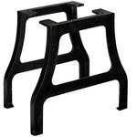 Pied De 2 Pcs Fonte Cadre En A-2-table basse-La-Fabrique-Industrielle