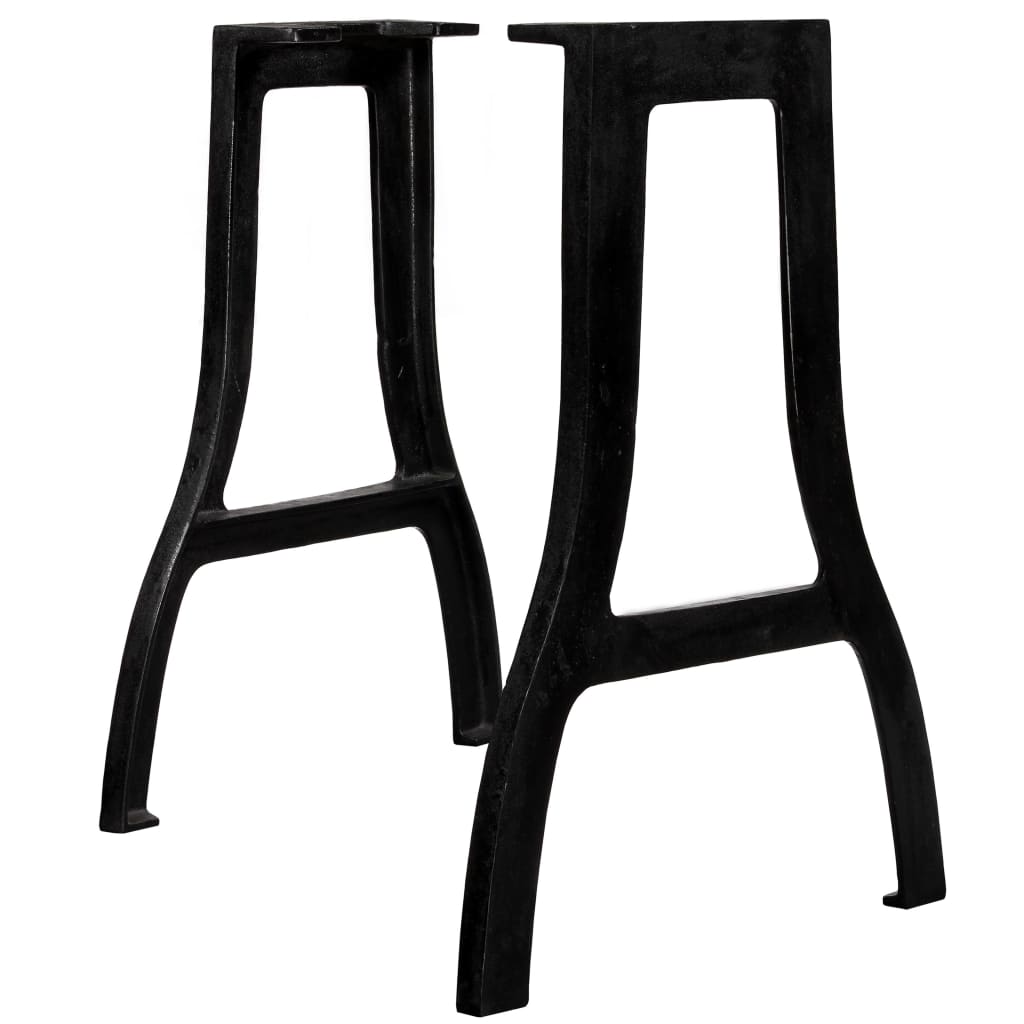 Pied De 2 Pcs Fonte Cadre En A-2-table de salle à manger-La-Fabrique-Industrielle