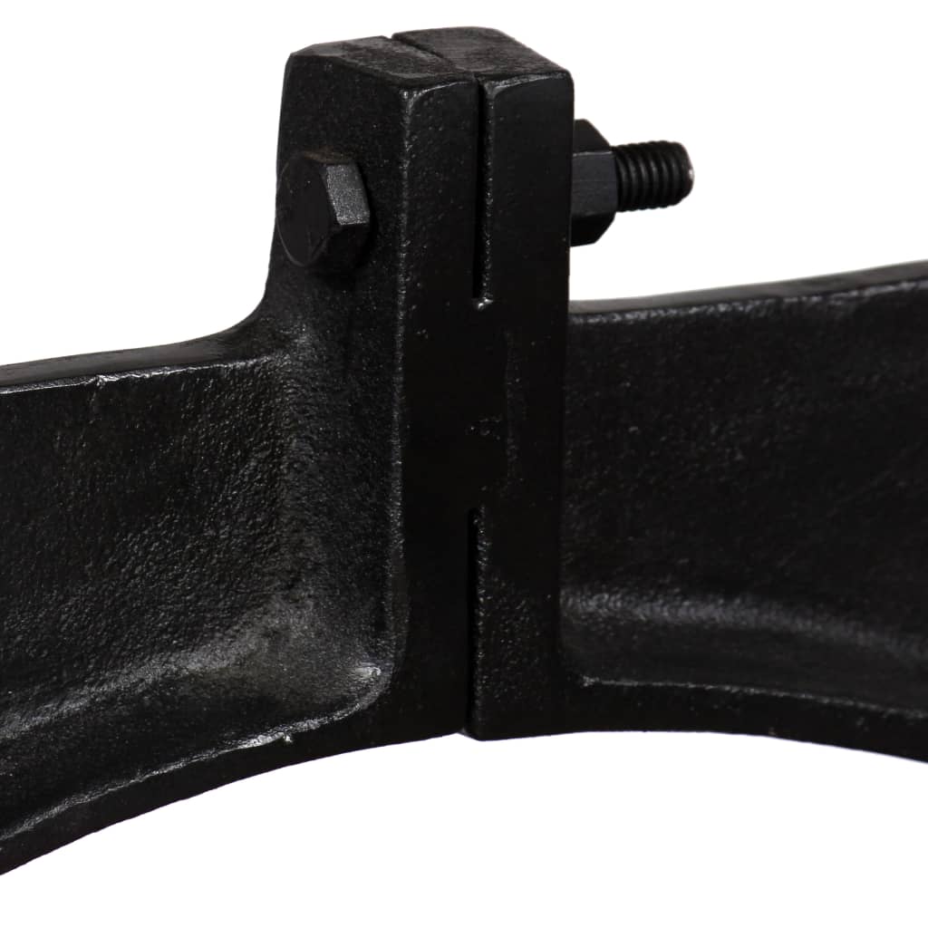 Pied De 2 Pcs Fonte Cadre En O-La-Fabrique-Industrielle