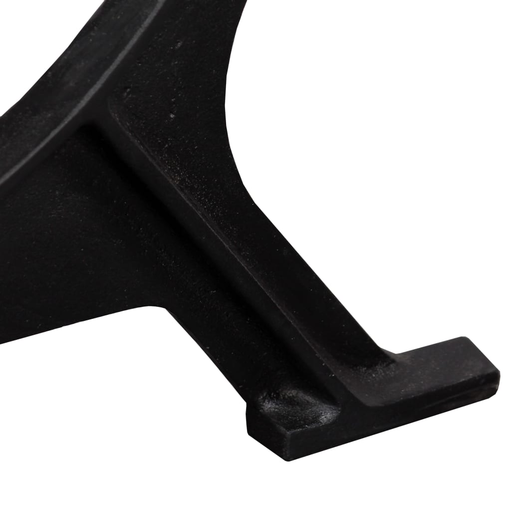 Pied De 2 Pcs Fonte Cadre En O-La-Fabrique-Industrielle