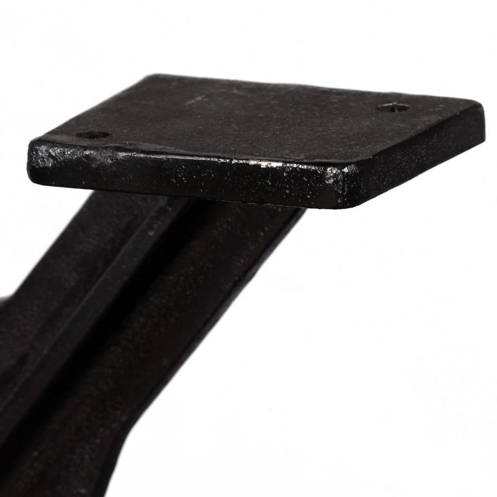 Pied De 2 Pcs Fonte Cadre En O-La-Fabrique-Industrielle