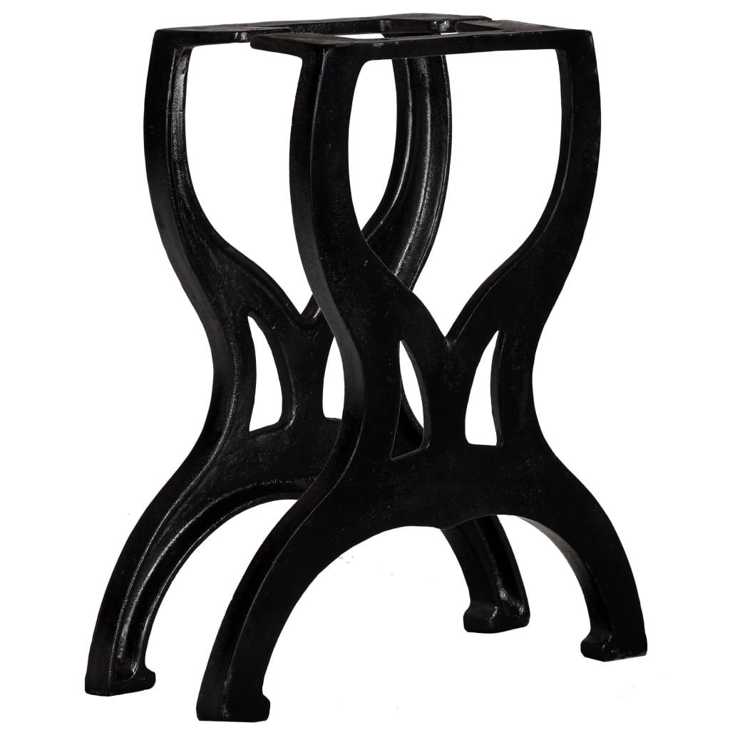 Pied De Banc 2 Pcs Fonte Cadre En X-2-Canapé-La-Fabrique-Industrielle