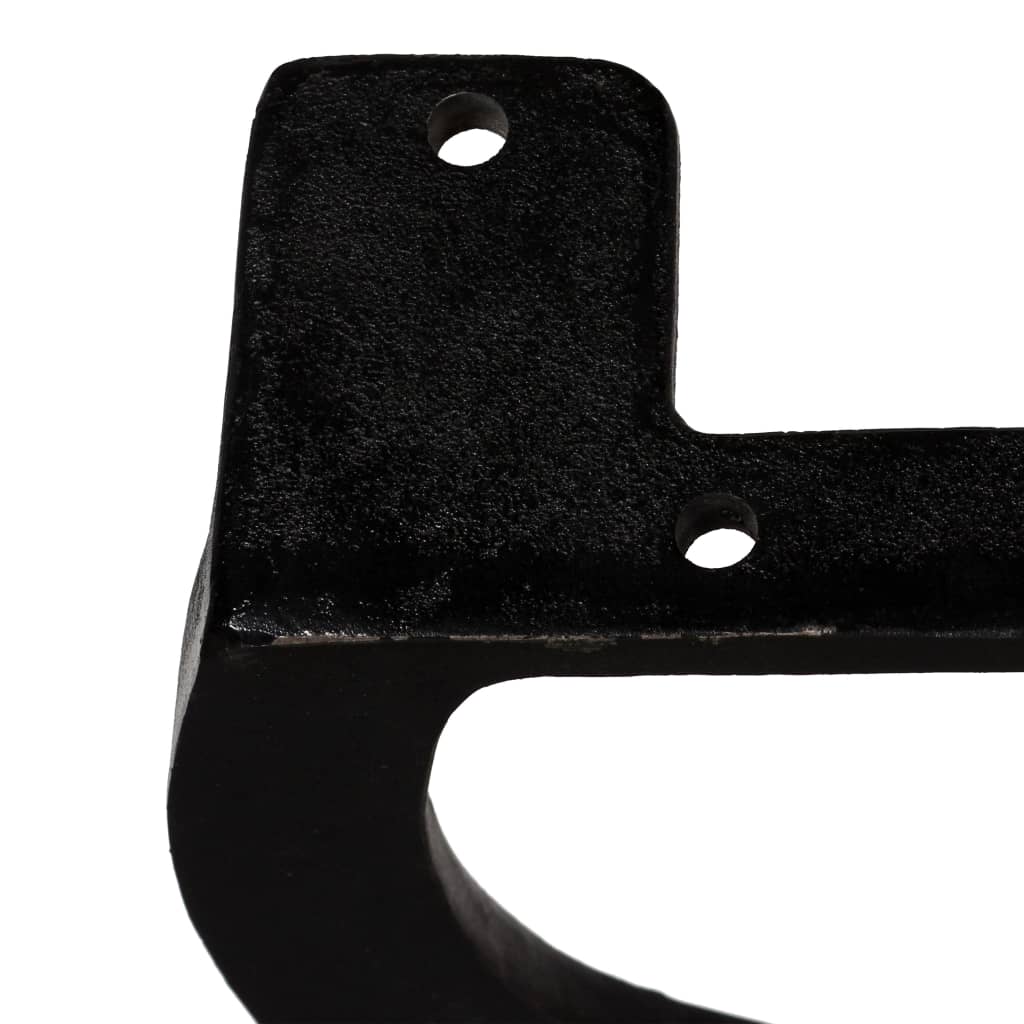 Pied De Banc 2 Pcs Fonte Cadre En X-La-Fabrique-Industrielle