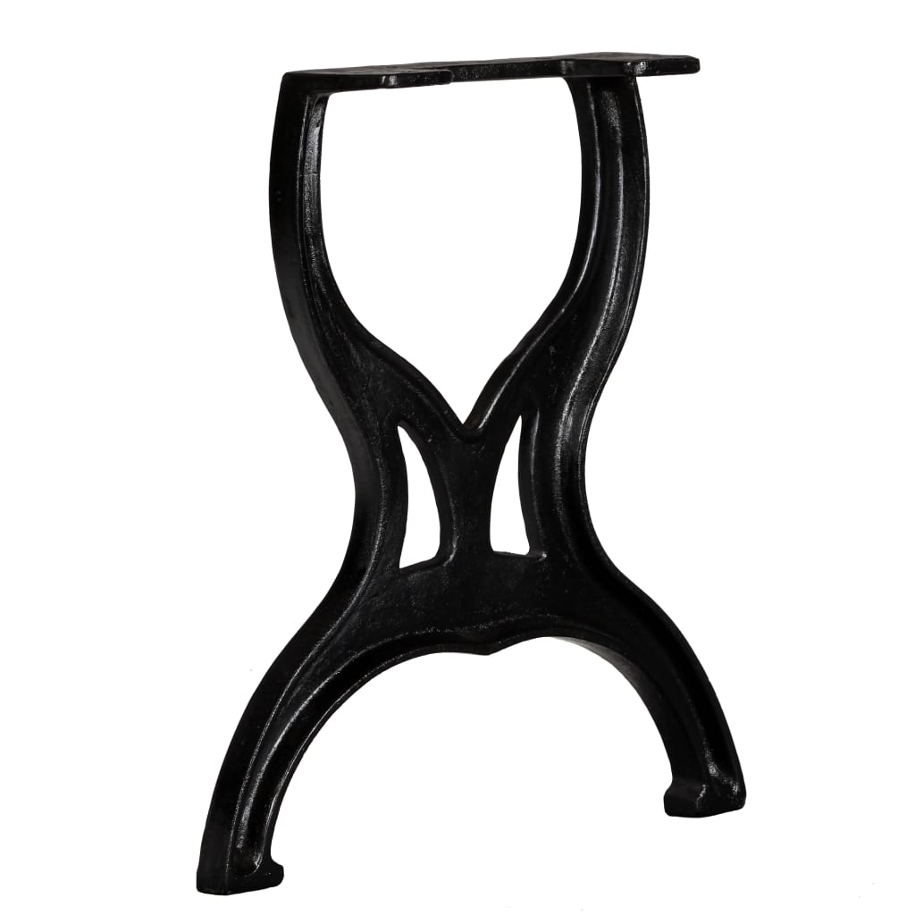 Pied De Banc 2 Pcs Fonte Cadre En X-La-Fabrique-Industrielle