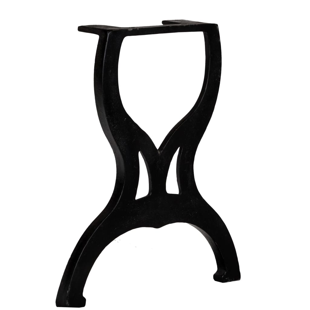 Pied De Banc 2 Pcs Fonte Cadre En X-La-Fabrique-Industrielle