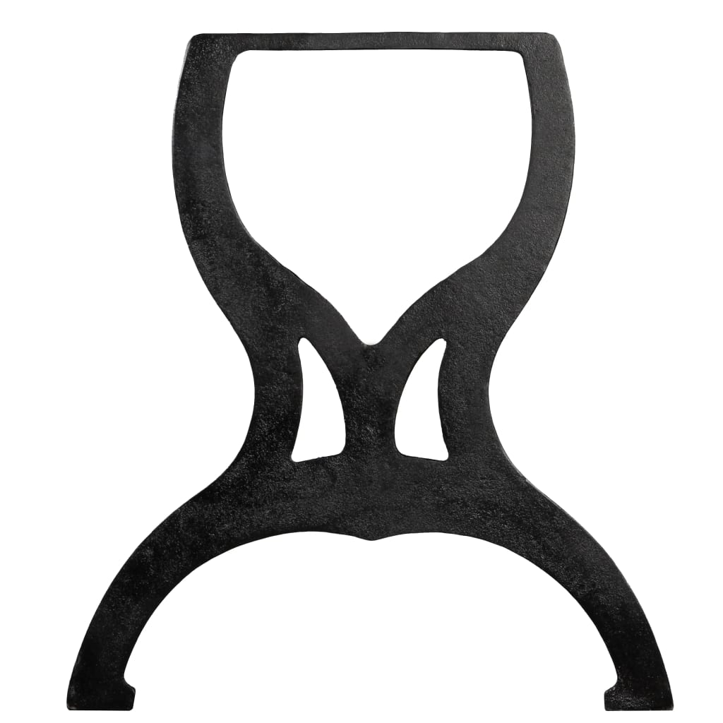 Pied De Banc 2 Pcs Fonte Cadre En X-La-Fabrique-Industrielle