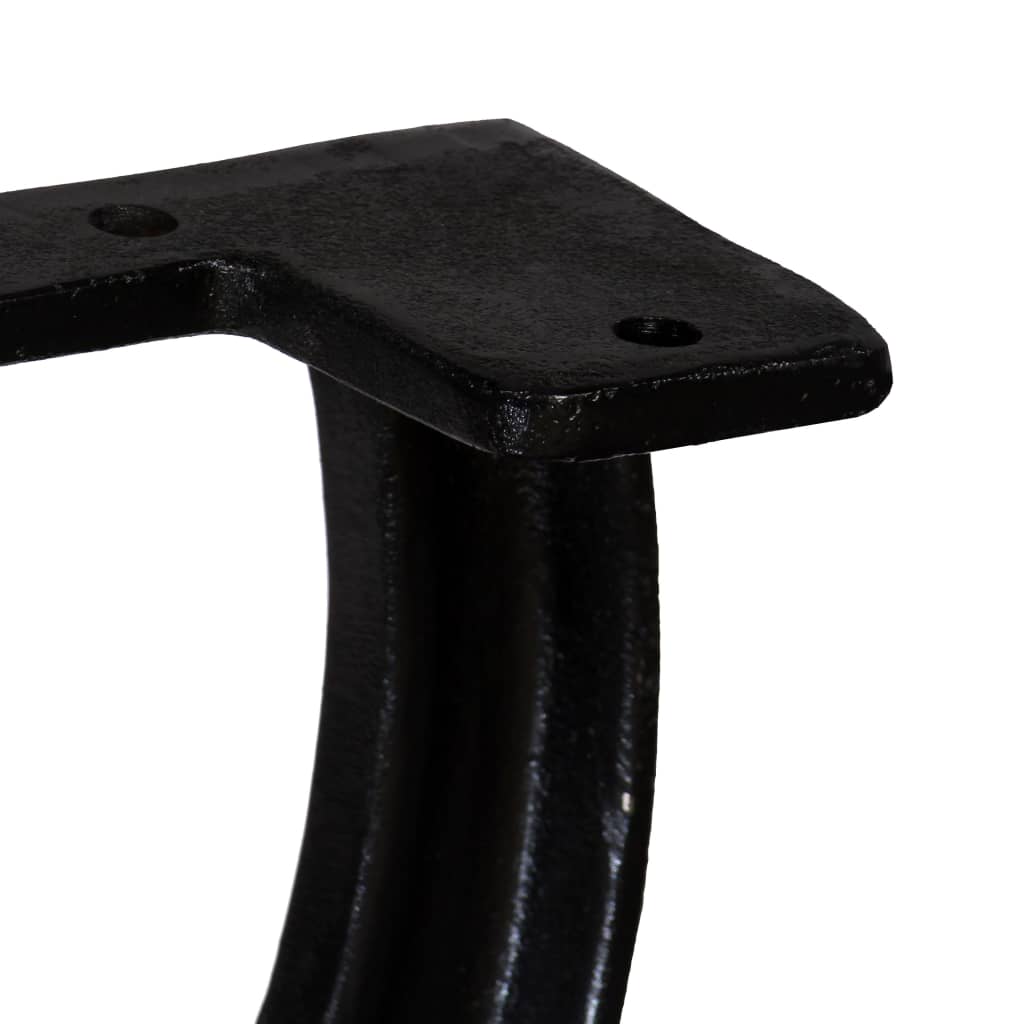 Pied De Banc 2 Pcs Fonte Cadre En X-La-Fabrique-Industrielle