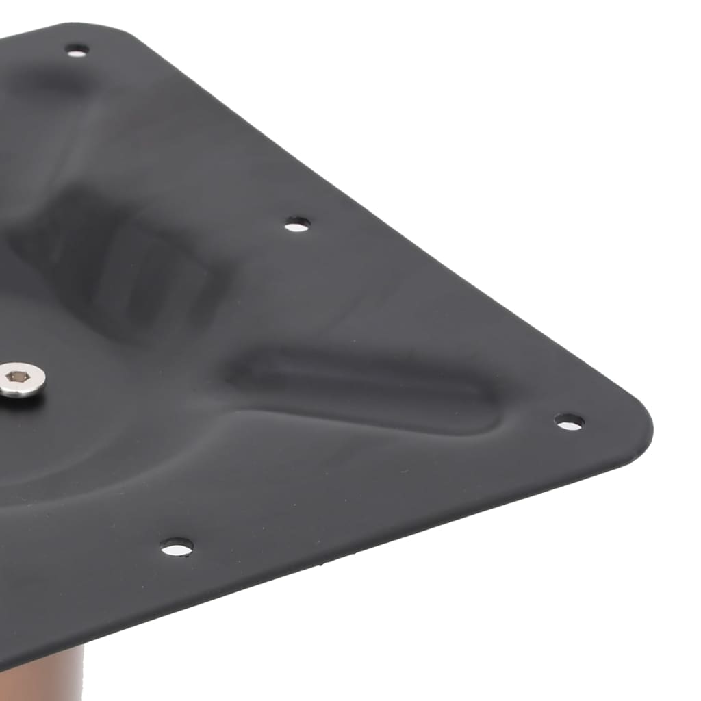 Pied De Table De Bistro Laiton Acier Inoxydable Doré-La-Fabrique-Industrielle