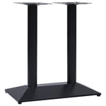 Pied De Table De Bistro Noir Fonte-1-70 x 40 x 72 cm-La-Fabrique-Industrielle