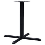 Pied De Table De Bistro Noir Fonte-1-76 x 76 x 72 cm-La-Fabrique-Industrielle