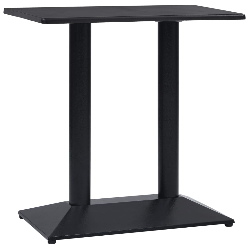 Pied De Table De Bistro Noir Fonte-La-Fabrique-Industrielle
