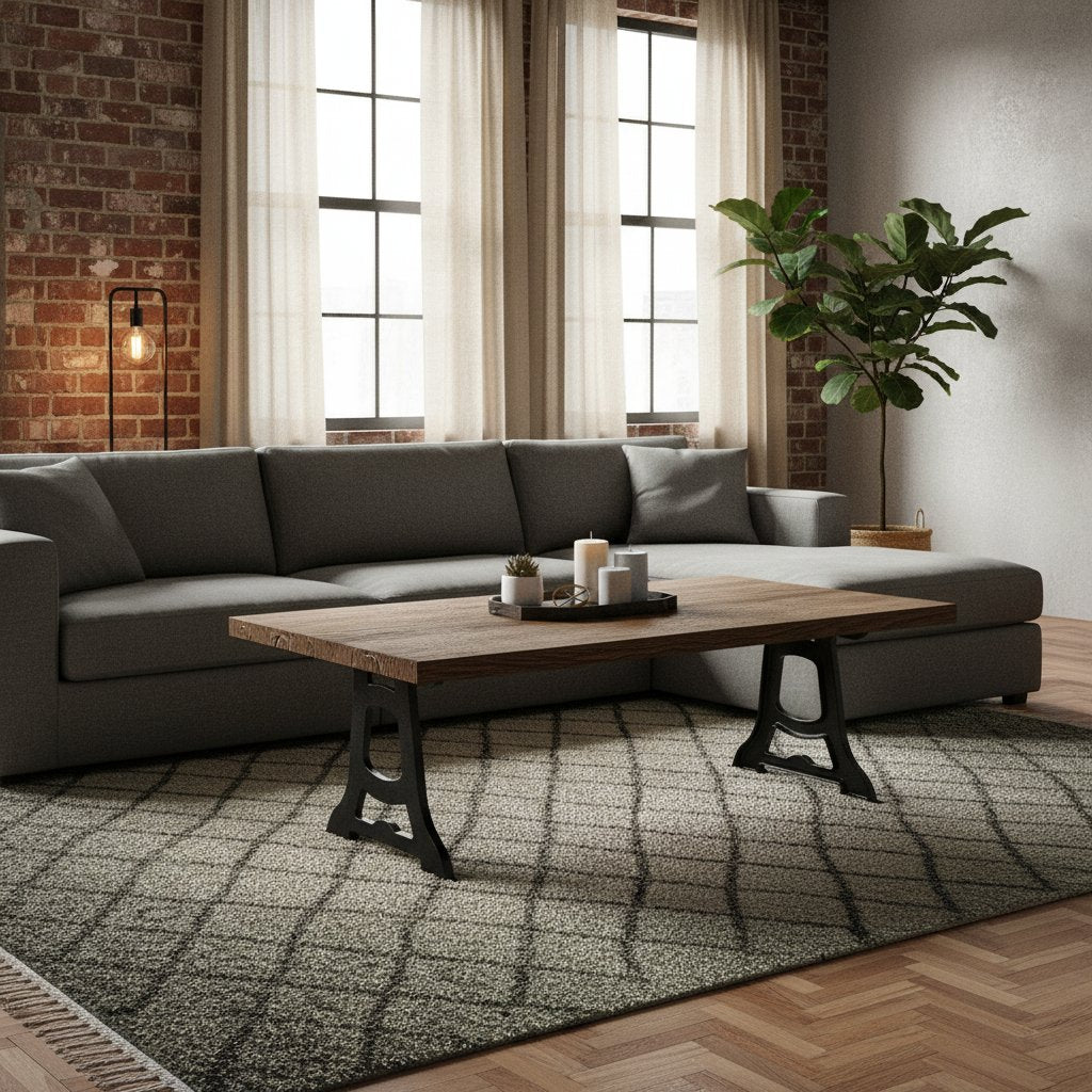 Pied De 2 Pcs Fonte Cadre En Y