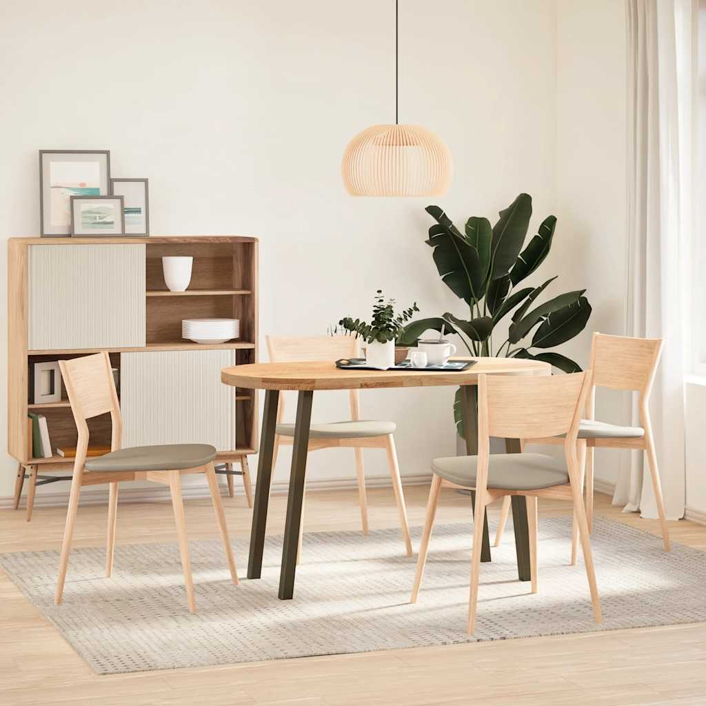 Pieds De Table Console 4 Pièces Acier 72 Cm Acier Naturel-La-Fabrique-Industrielle